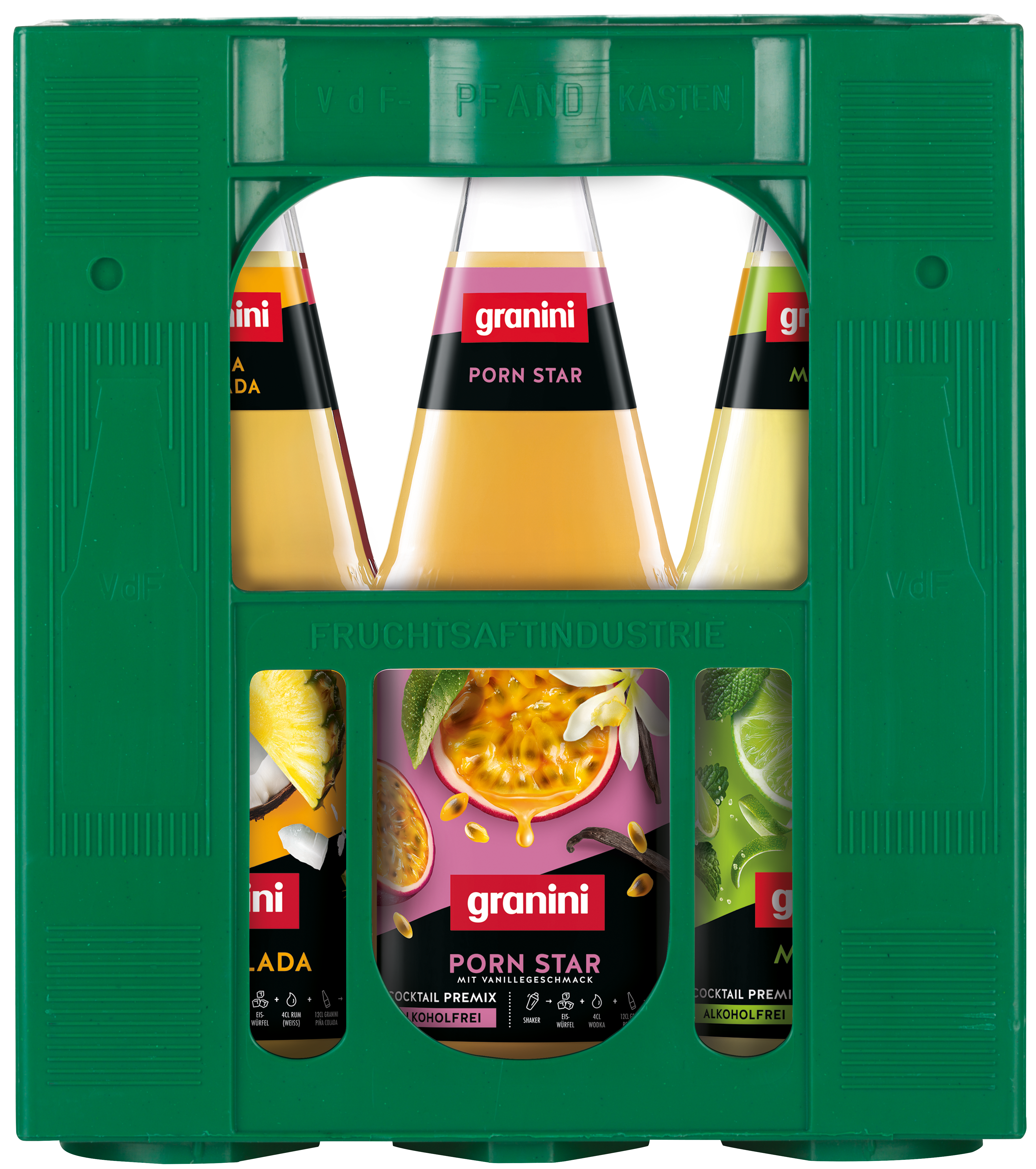 granini Cocktail Premixes Mixkiste